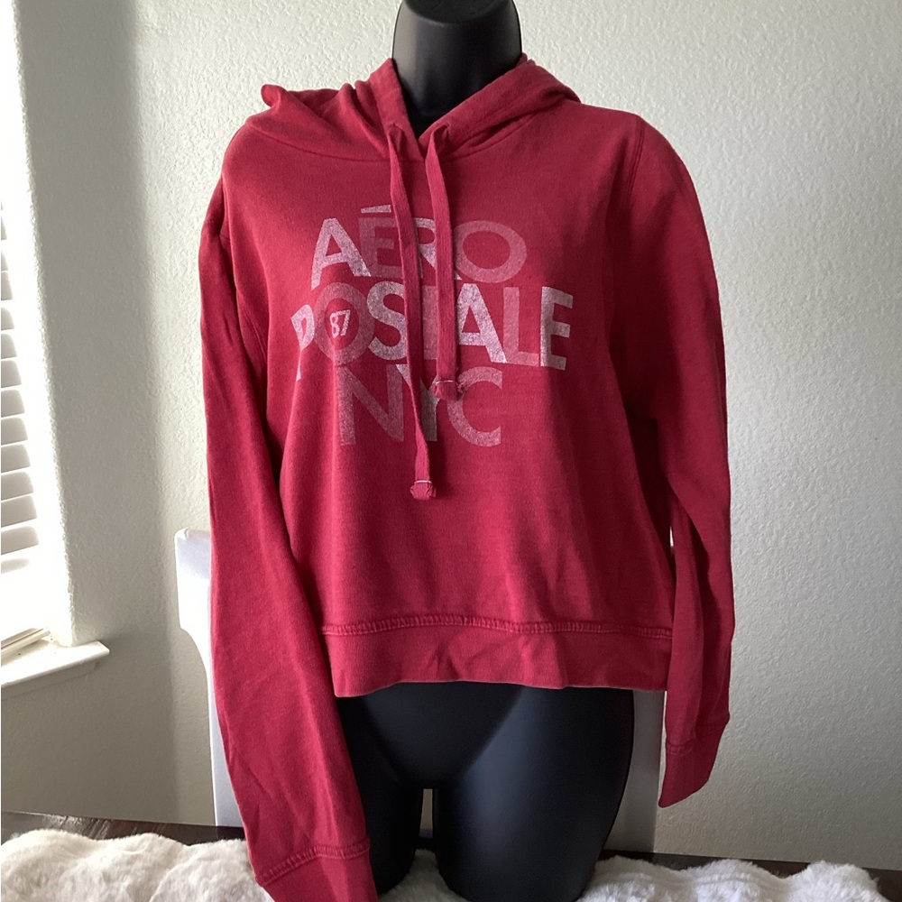 Aeropostale Red Hoodie L